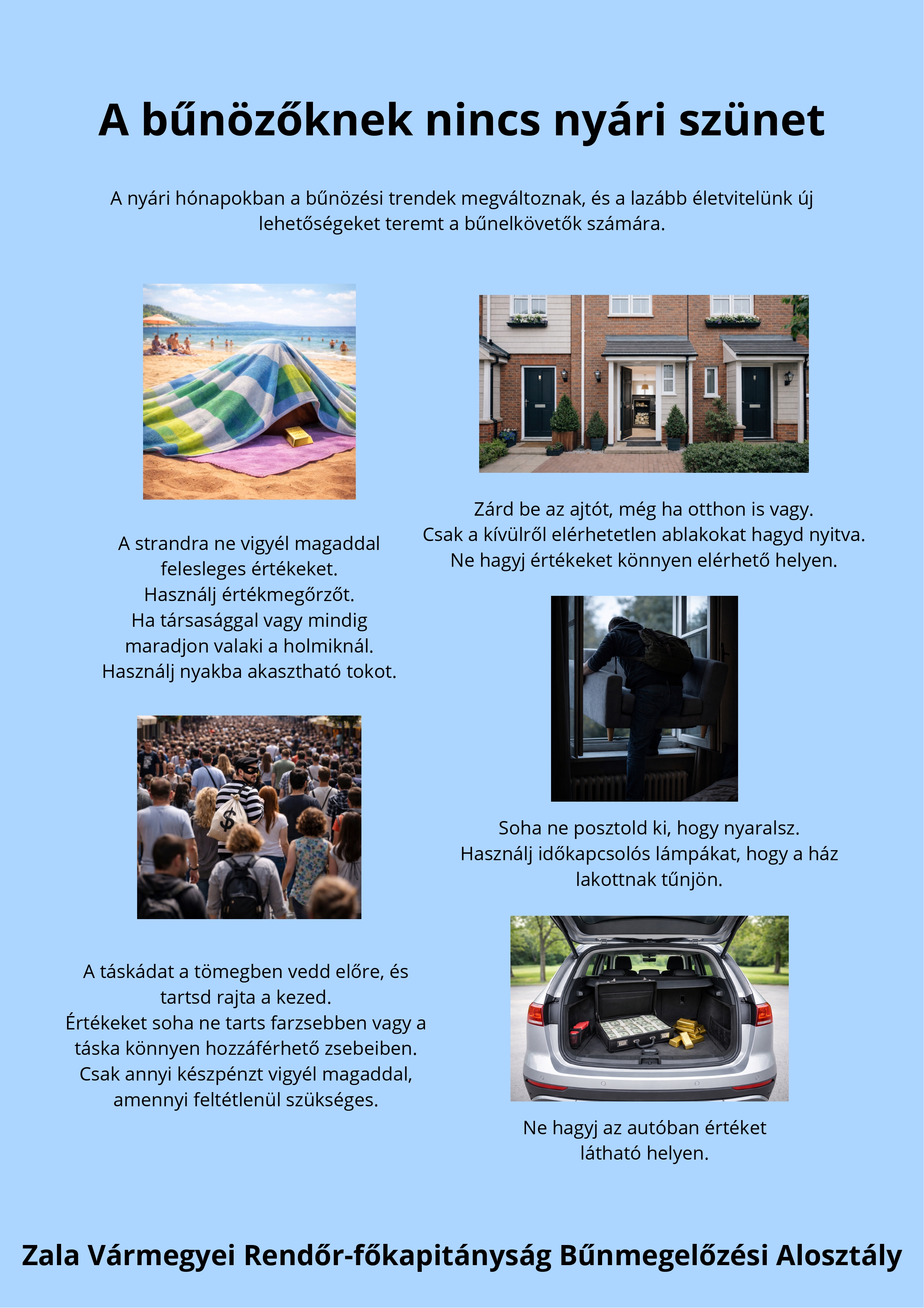 Kiemelő fotó - A bûnözõknek nincs nyári szünet