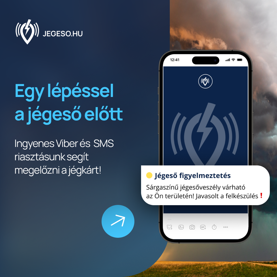 Kiemelő fotó - Egy lépéssel a jégesõ elõtt