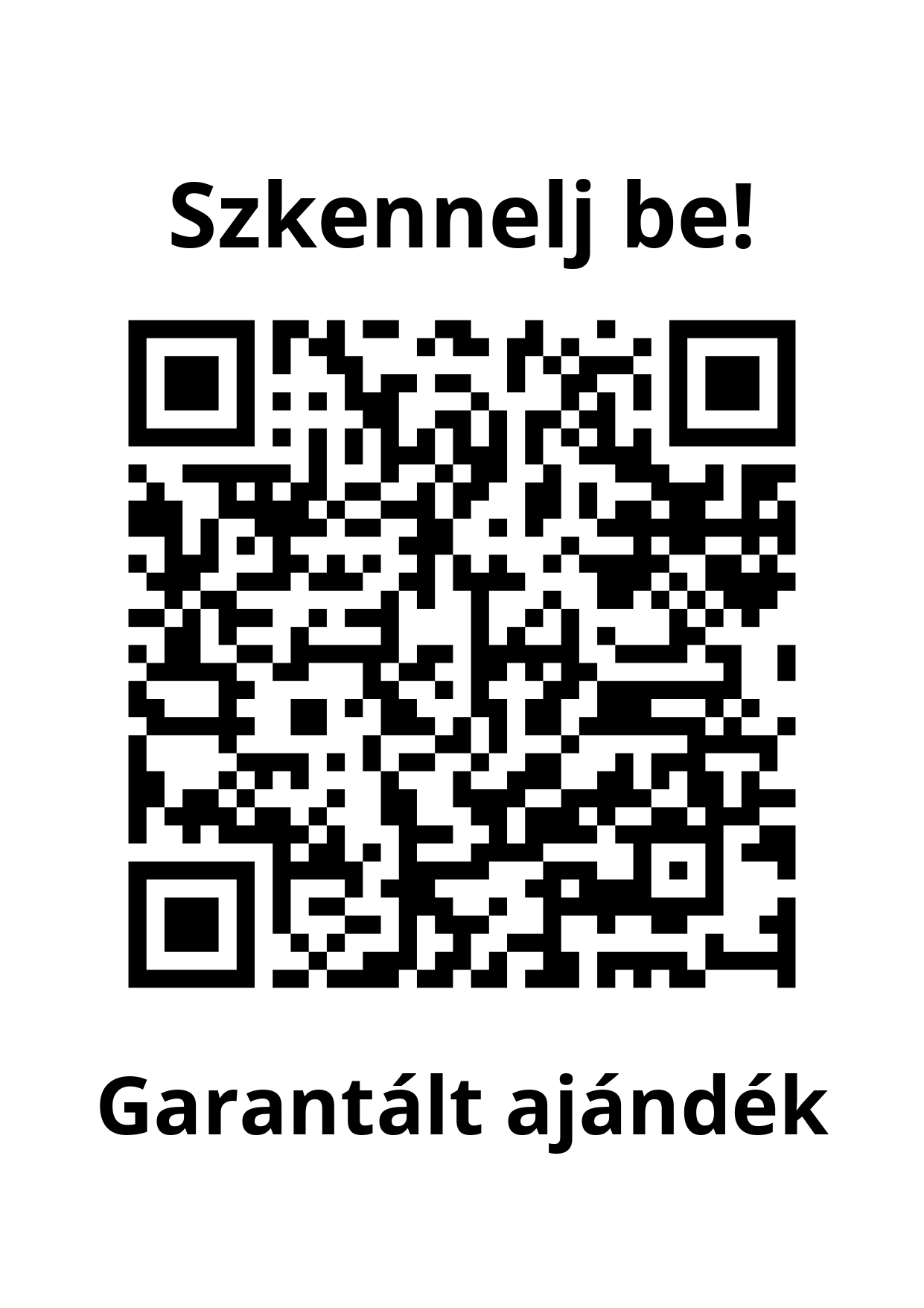 Kiemelő fotó - Szkennelj be! - Garantált ajándék