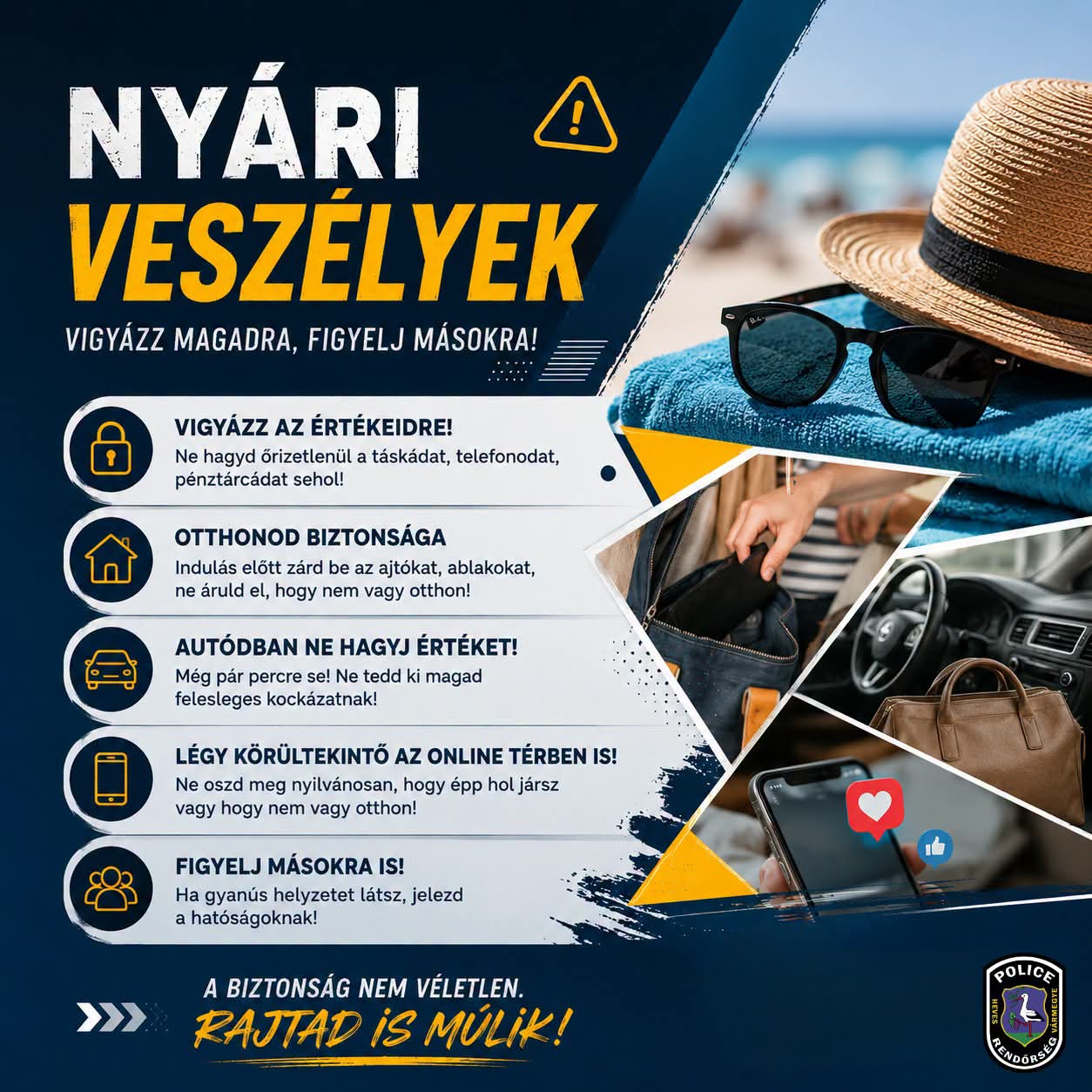 Kiemelő fotó - Nyári veszélyek