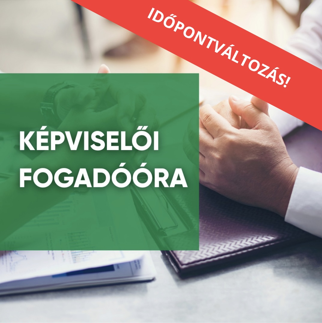 Kiemelő fotó - Módosult Gondi Zoltán önkormányzati képviselõ fogadóórájának idõpontja