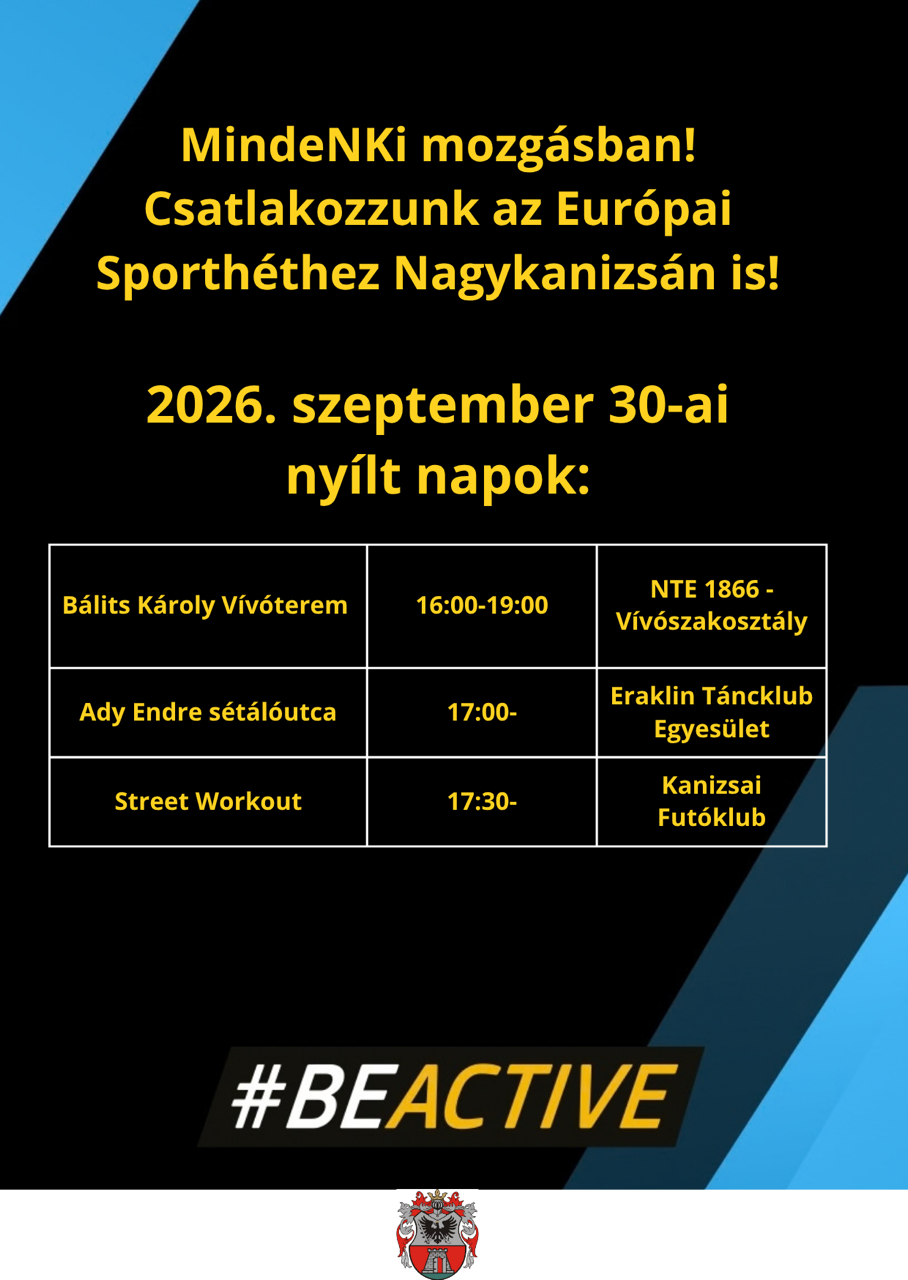 Kiemelő fotó - MindeNKi mozgásban! (szeptember 30-ai programok)