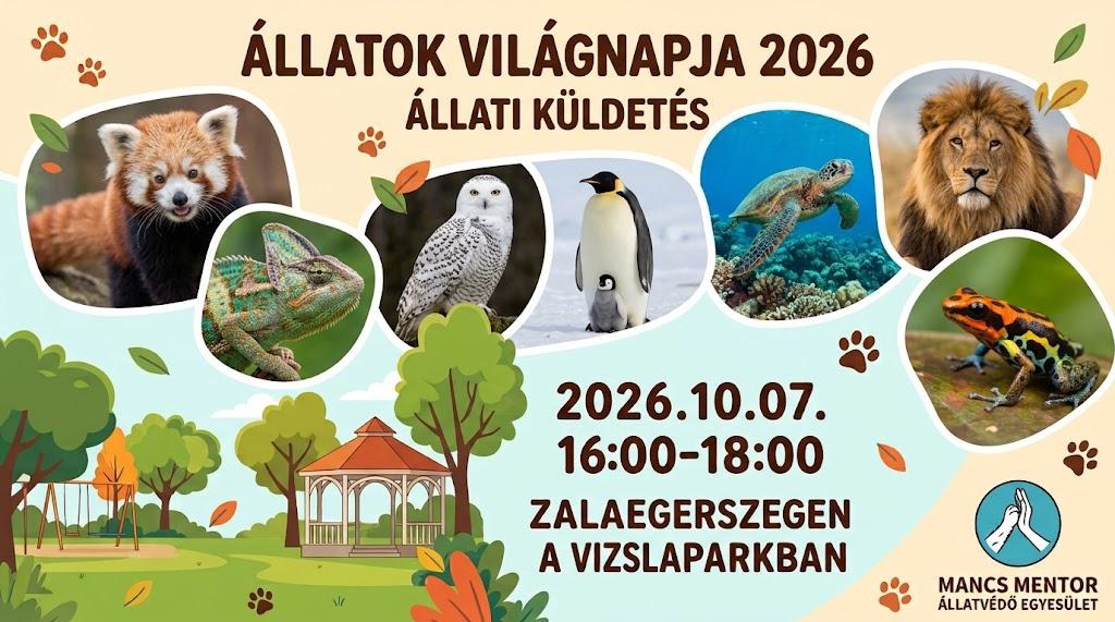 Kiemelő fotó - Állatok világnapja - állati küldetés 