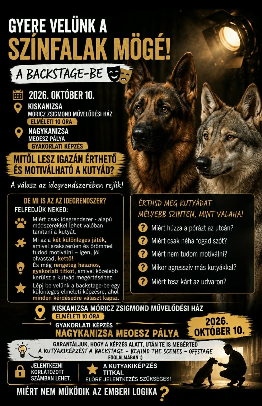 Kiemelő fotó - Gyere velünk a színfalak mögé! (október 10.)