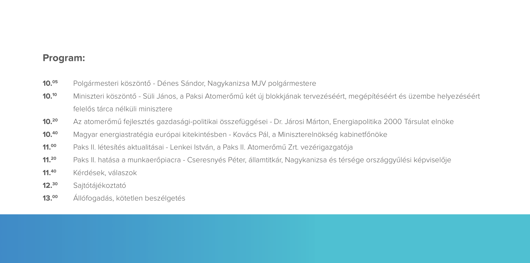 Tartalom - Atomfórum Nagykanizsa 2018.január 26.