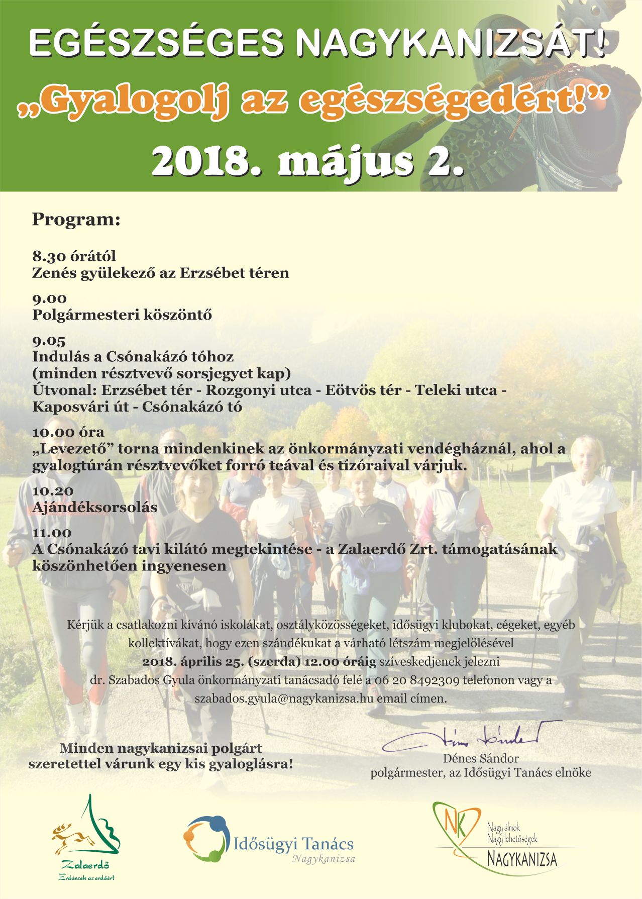 Tartalom - Gyalogolj az egészségedért! május 2-án