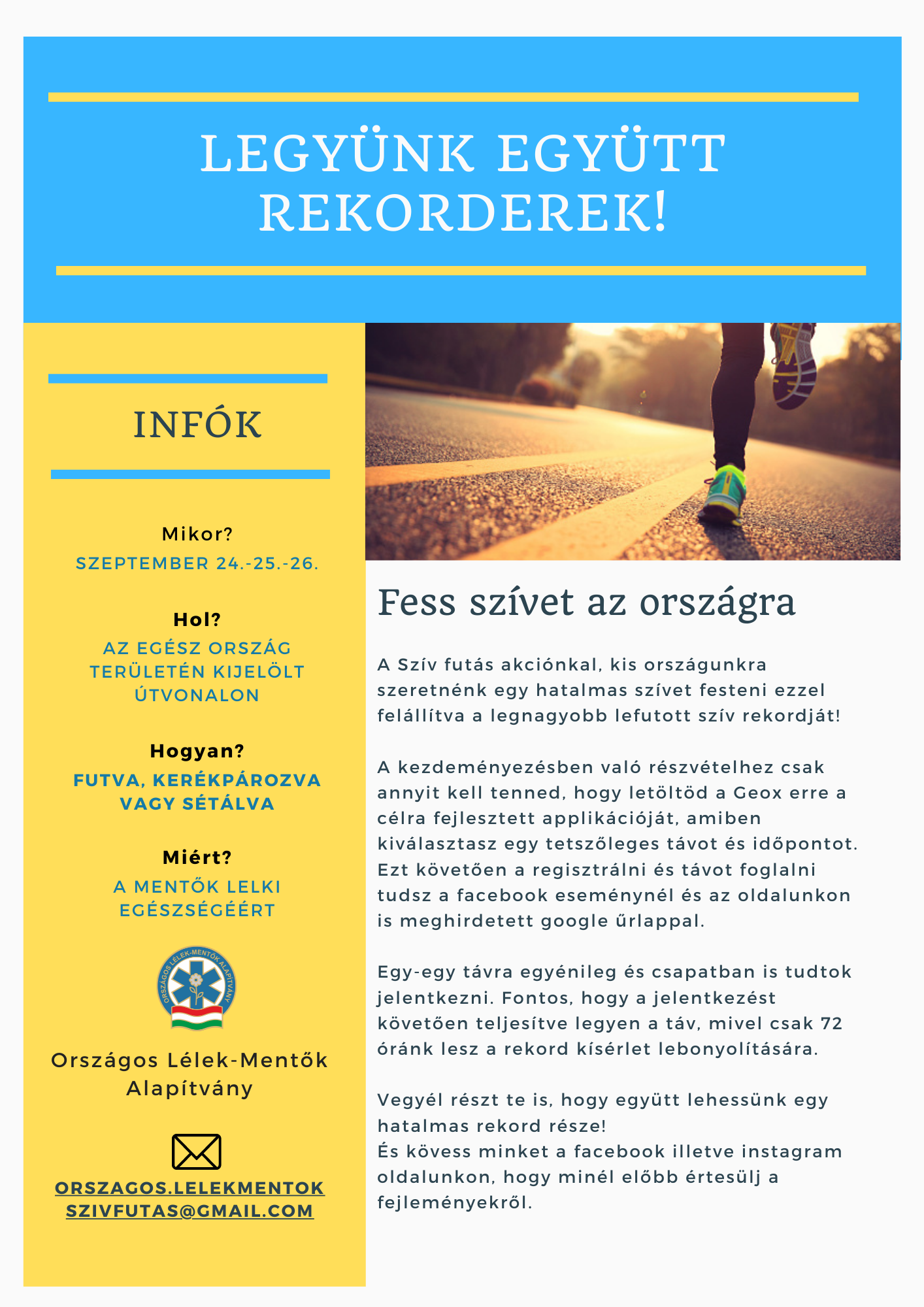Tartalom - Legyünk együtt rekorderek! Fess szívet az országra!