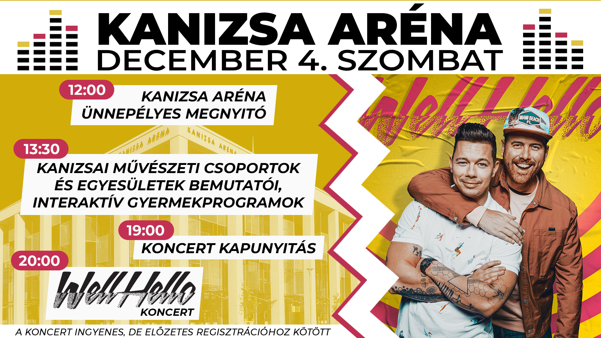 Tartalom - Kanizsa Aréna megnyitó, december 4-én!