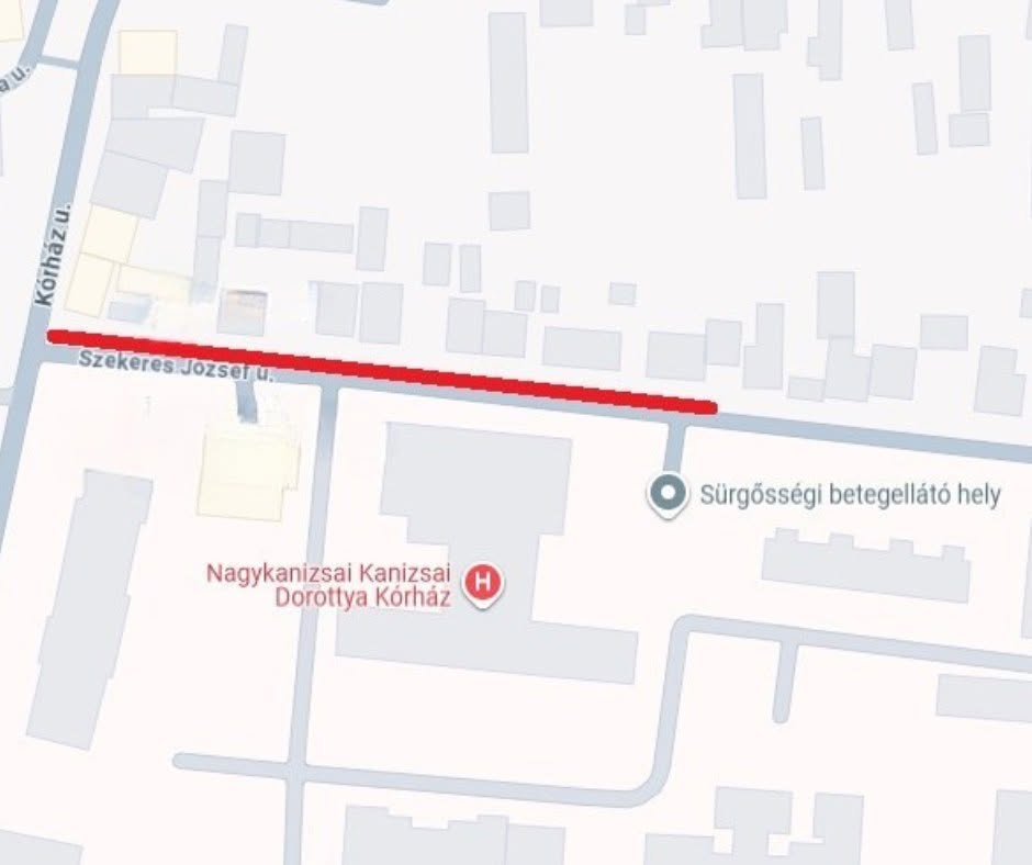 Tartalom - Félpályás forgalomkorlátozás várható a Szekeres József utcában! 